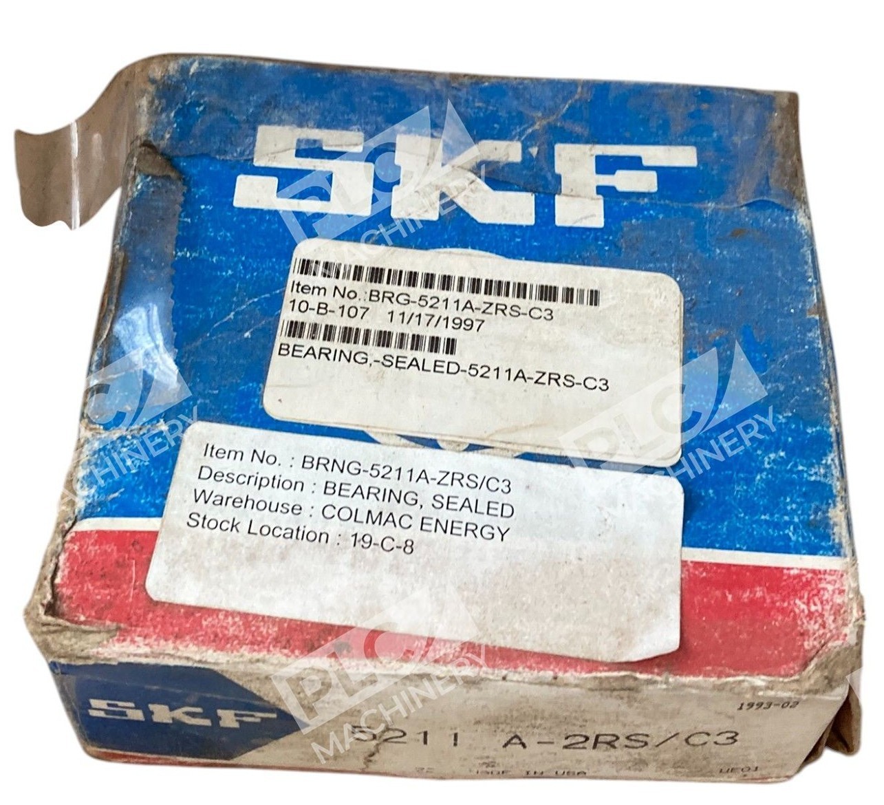 SKF 5211A-ZRS-C3 Sealed Roller Boring 5211 A-2RS/C3 - Image 5