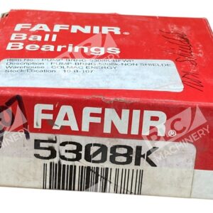 Fafnir 5308K - Fafnir 5308 C3 4N 27787 Non Shielded Ball Bearing 5308K
