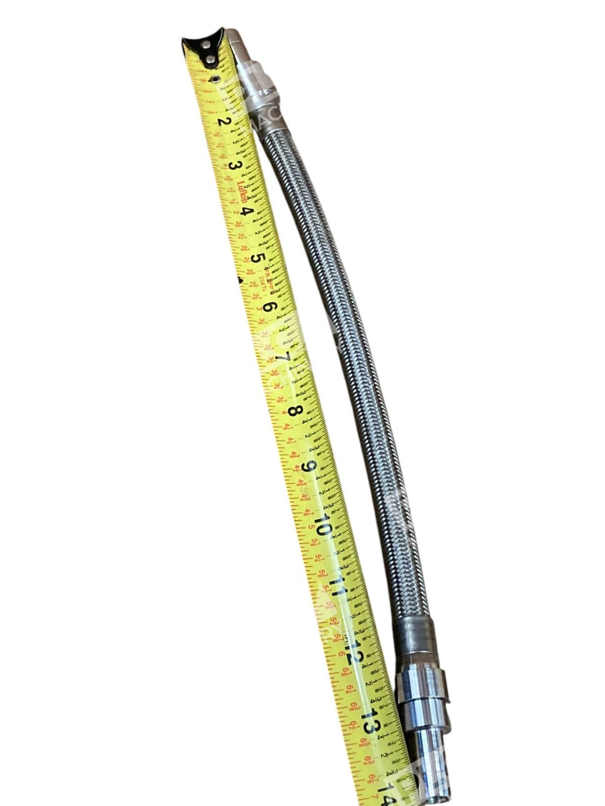 Swagelok 14" 16" TFE Flex Hose Braided Cable 316 - Image 12