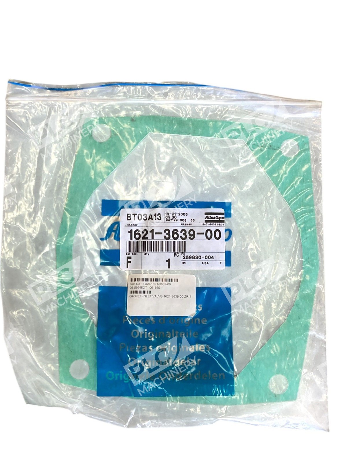 Atlas Copco 2906 0108 00 ZR4 LP Exchange Element Kit 2906010800 - Image 6