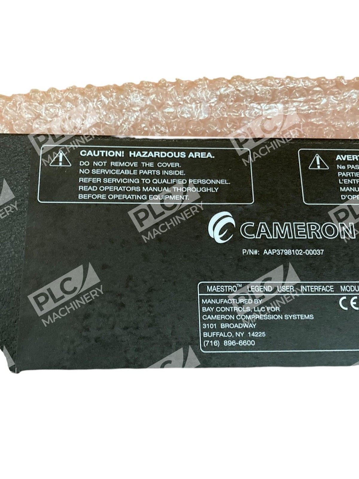 Cameron Maestro Legend Operator Interface AAP3798102-00037 - Image 8