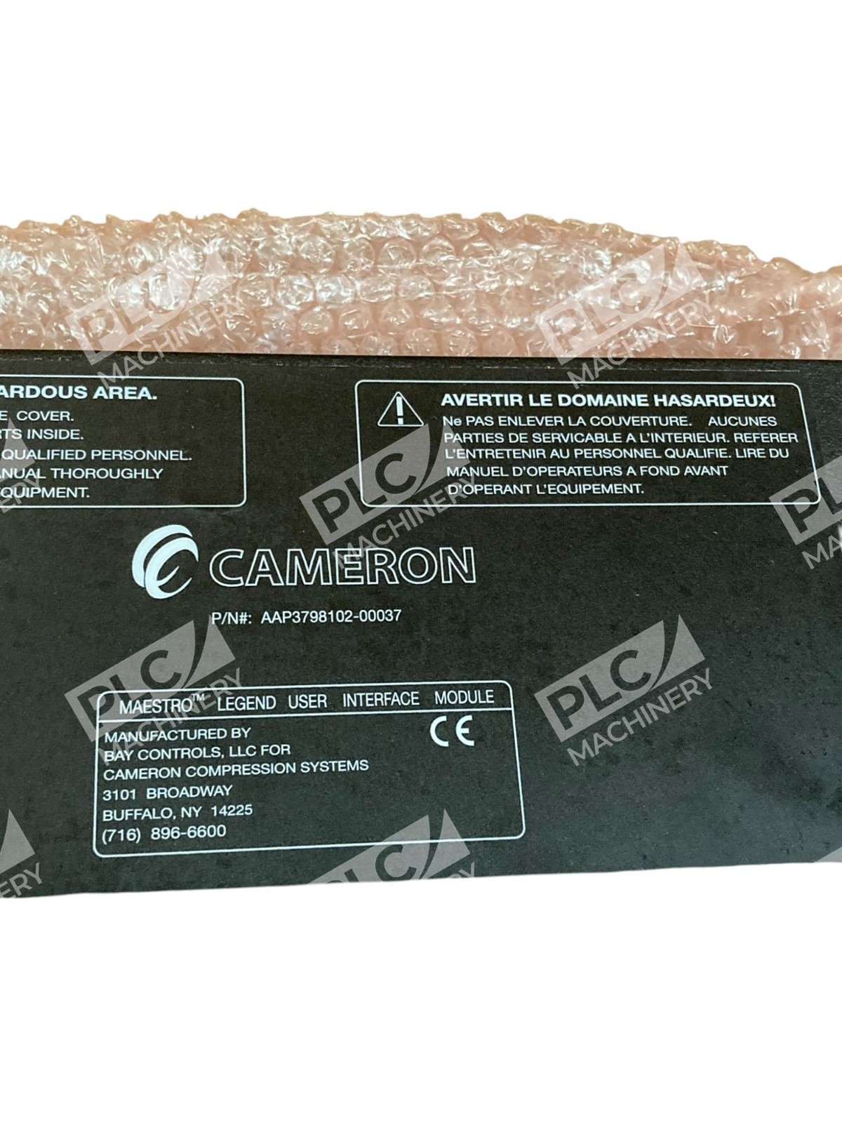 Cameron Maestro Legend Operator Interface AAP3798102-00037 - Image 9