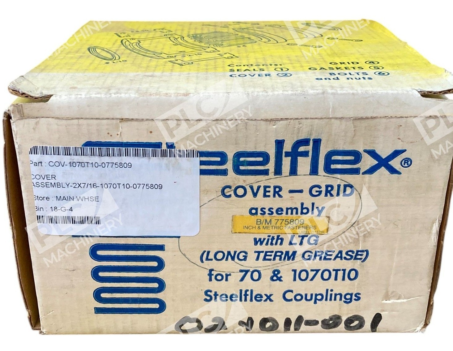 Steelflex Falk 70 & 1070T10 Cover-Grid Assembly With LTG B/M-775809 - Image 2