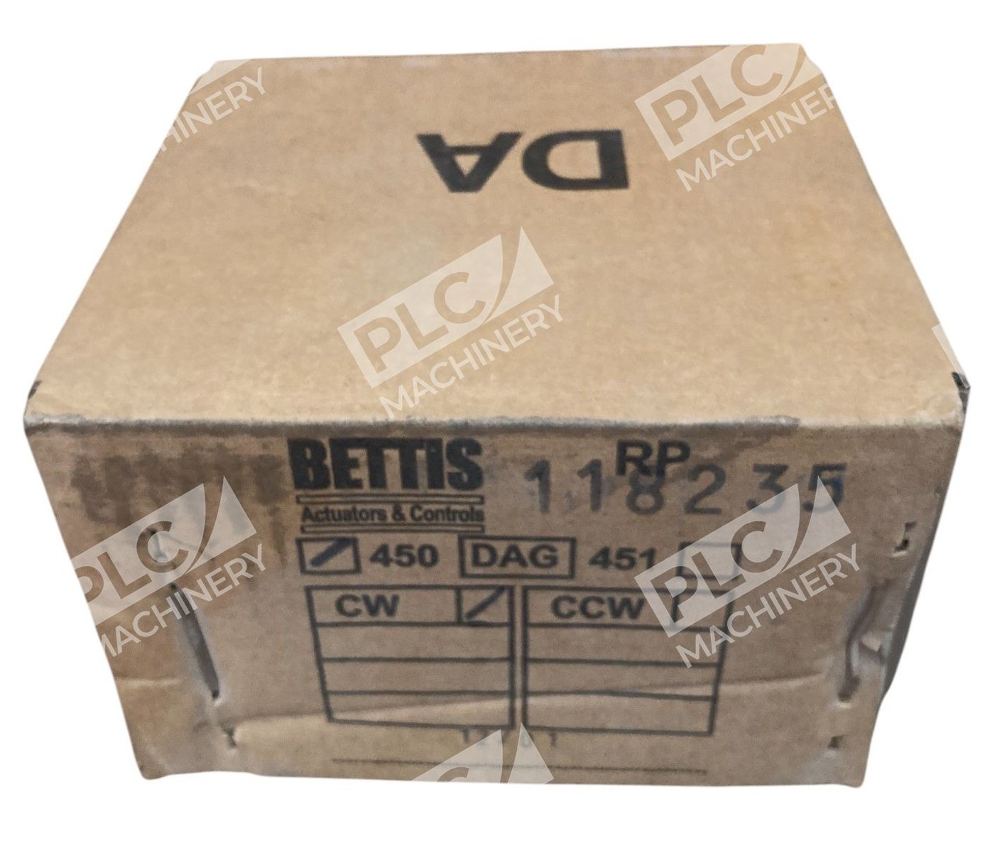 Bettis RPC 450 DA DAG CW RP 120PSI Pneumatic Valve Actuator 118235 - Image 2