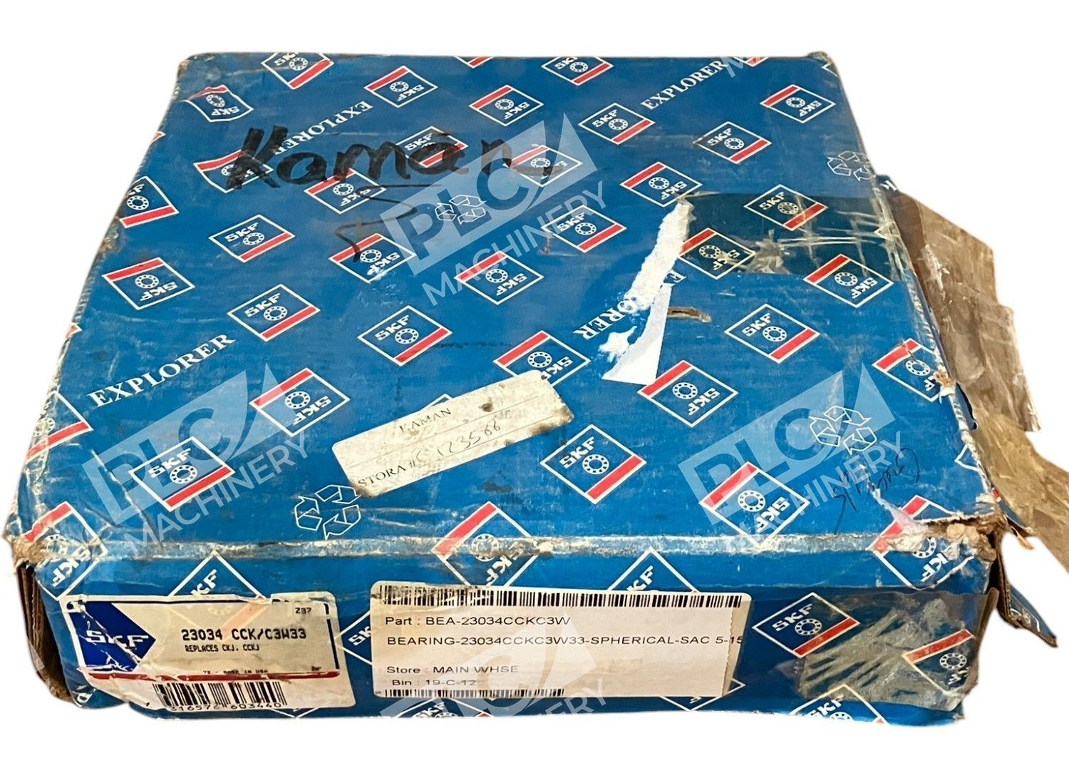SKF Spherical Roller Bearing 23034 CCK/C3W33 - Image 2