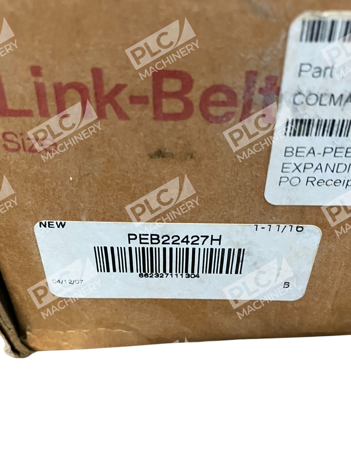 Link-Belt Bearings Rexnord 1-11/16 Pillow Block Bearing PEB22427H - Image 3