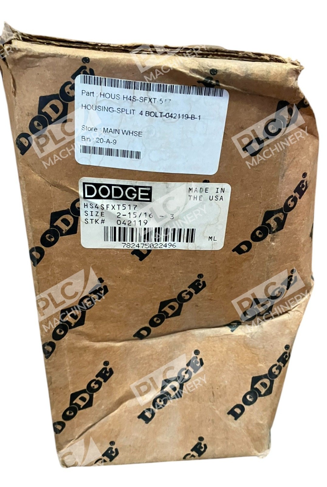 Dodge 2-15/16" 042119 4 Bolt Bearing Housing HS4SFXT517 - Image 2