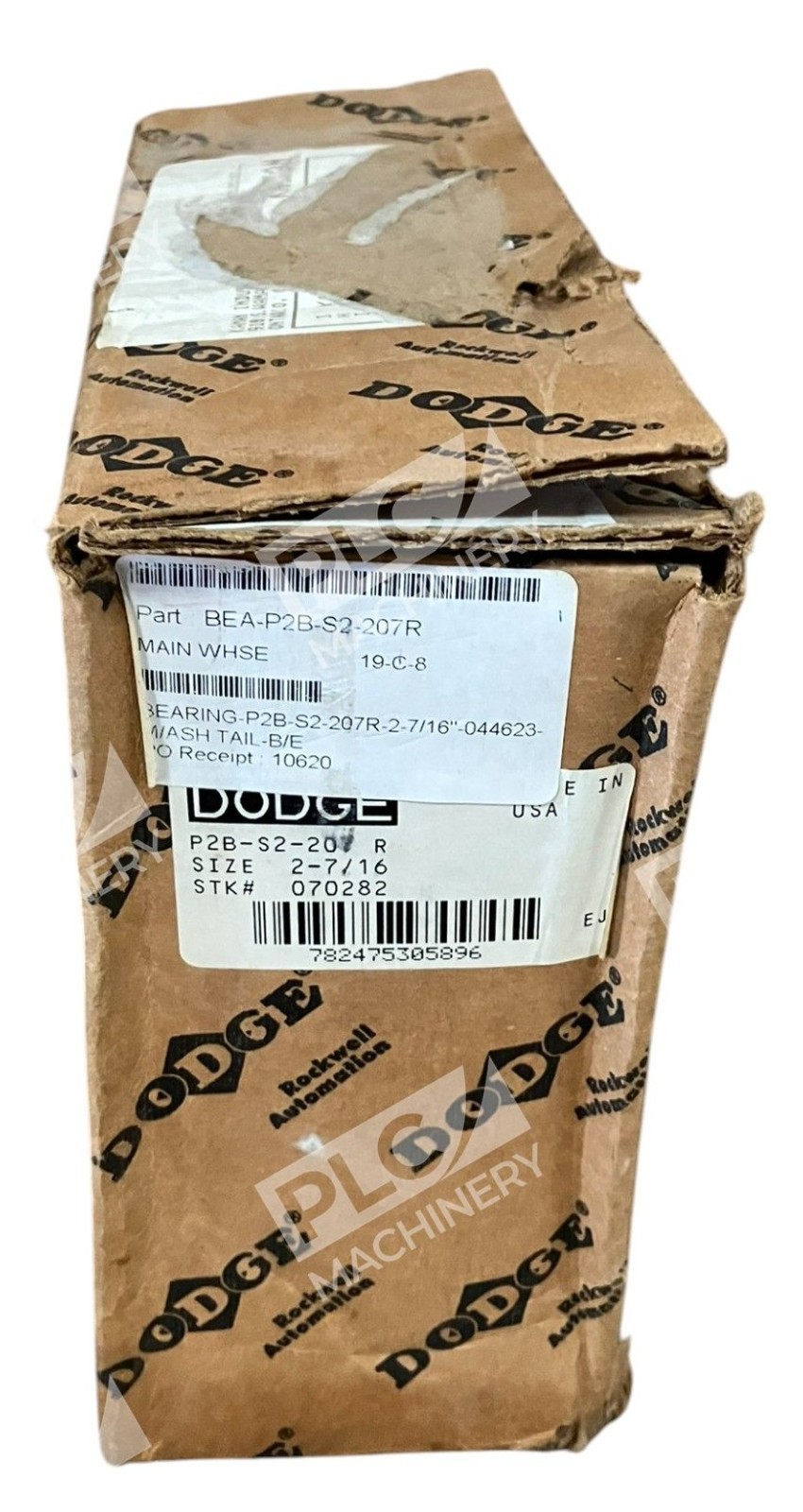 Dodge 70282 - Dodge 070282 2-7/16" 044623 Pillow Block Bearing P2B-S2-207R