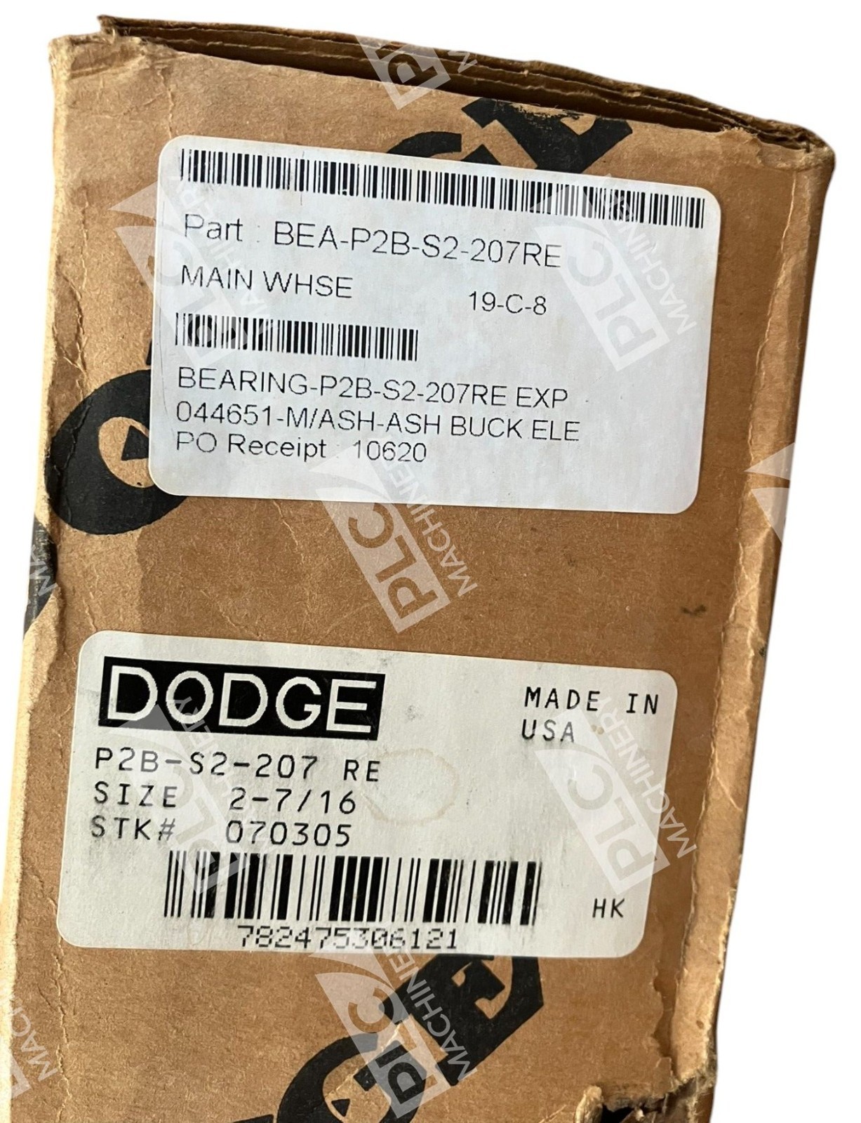 Dodge 070305 2-7/16" Pillow Block Bearing P2B-S2-207RE - Image 4