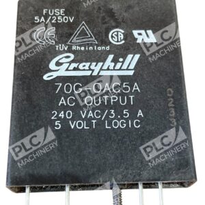 Grayhill 70G-OAC5A - Grayhill 240VAC 3.5A 5V Logic 5A/250V Fuse AC Output 70G-OAC