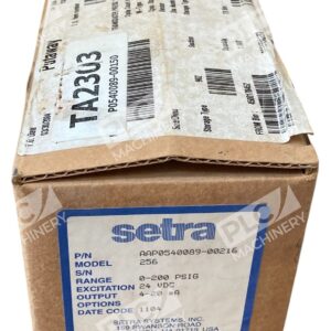 Setra AAP0540089-00216 - Setra 256 0-200PSIG 24VDC 4-20mA Cooper Turbocompressor AAP0