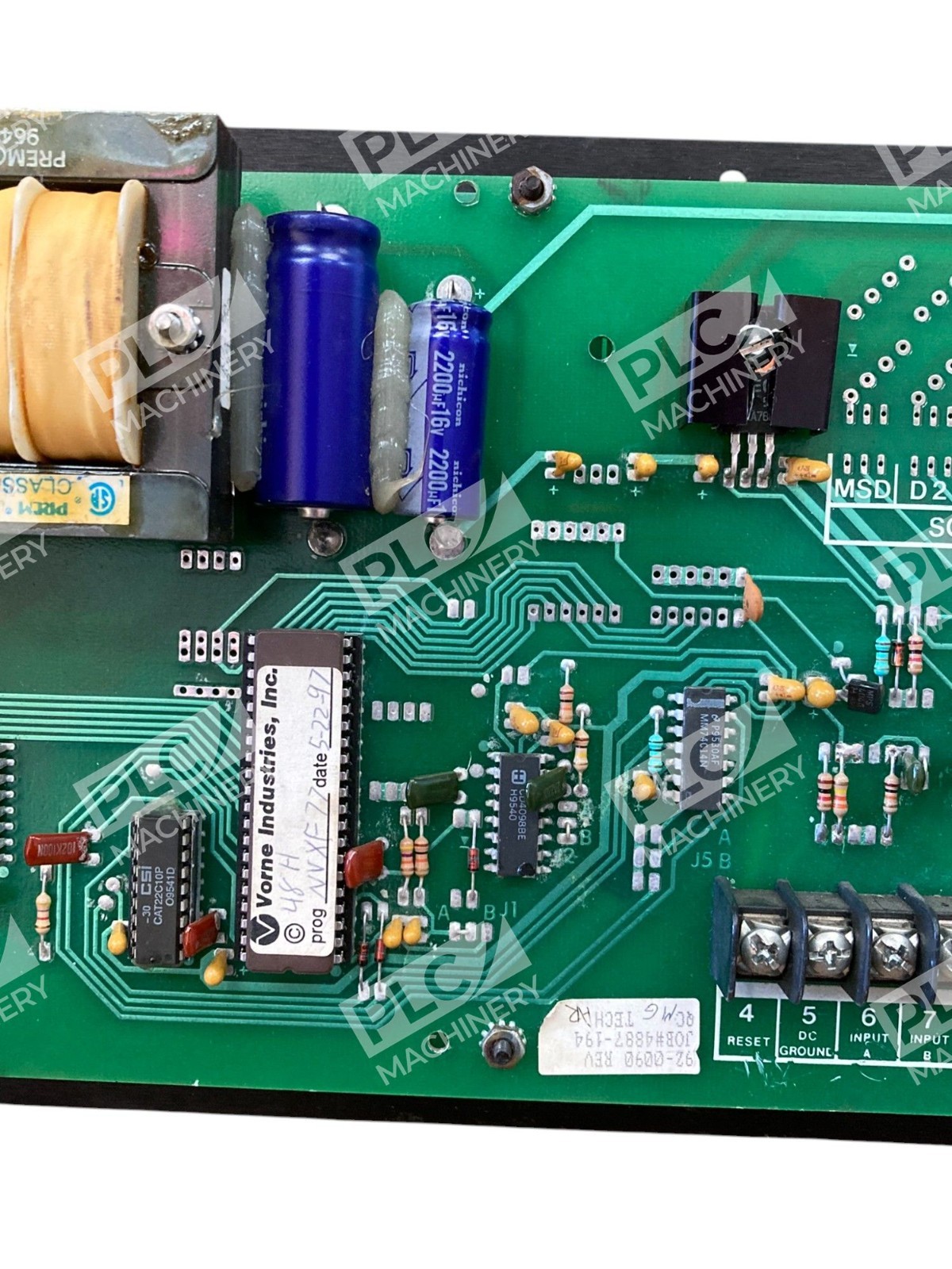 Vorne Industries 4887-194 92-0090 4-Digit Display M115/V77 Rev 10 - Image 11