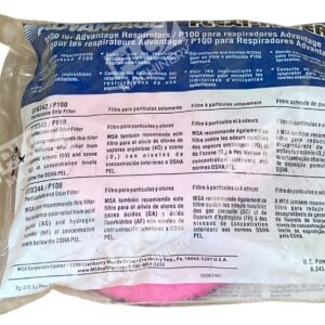 Advantage 818343 - Advantage MSA P100 Flexi-Filter Particulate And Odor Filter