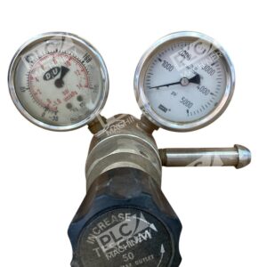 Tescom 44-3461S24-500 - Tescom 50PSIG Max Outlet 3500PSI 2x Gauges Gas Regulator 44-