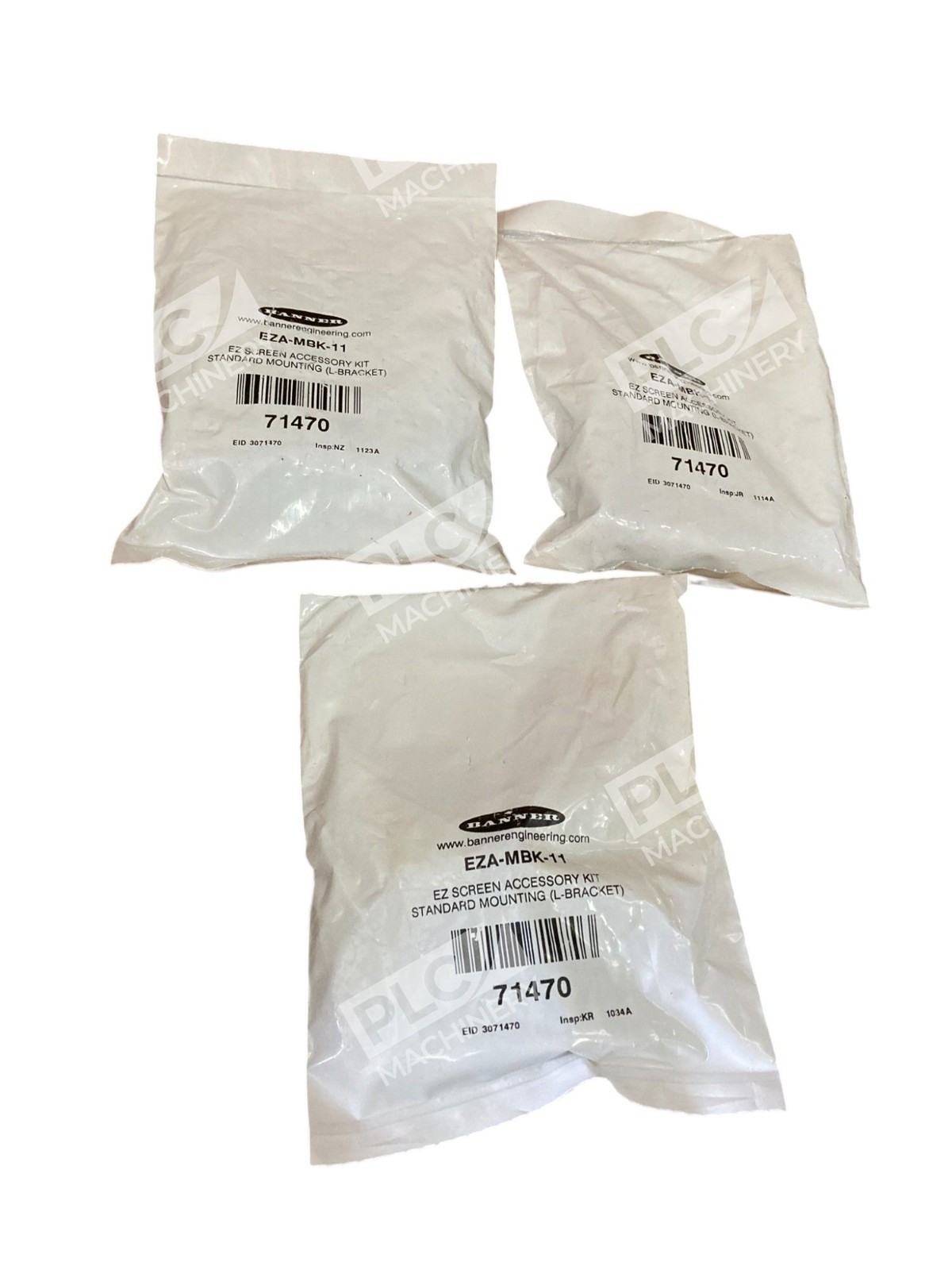 Banner 71470 EZ-Screen Accessory Kit Standard Mounting EZA-MBK-11 (lot of 3) - Image 2