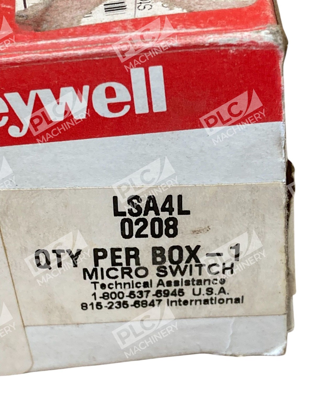 Honeywell TT009596-999 10A 600VAC 0206 Micro Switch LSA4L - Image 3