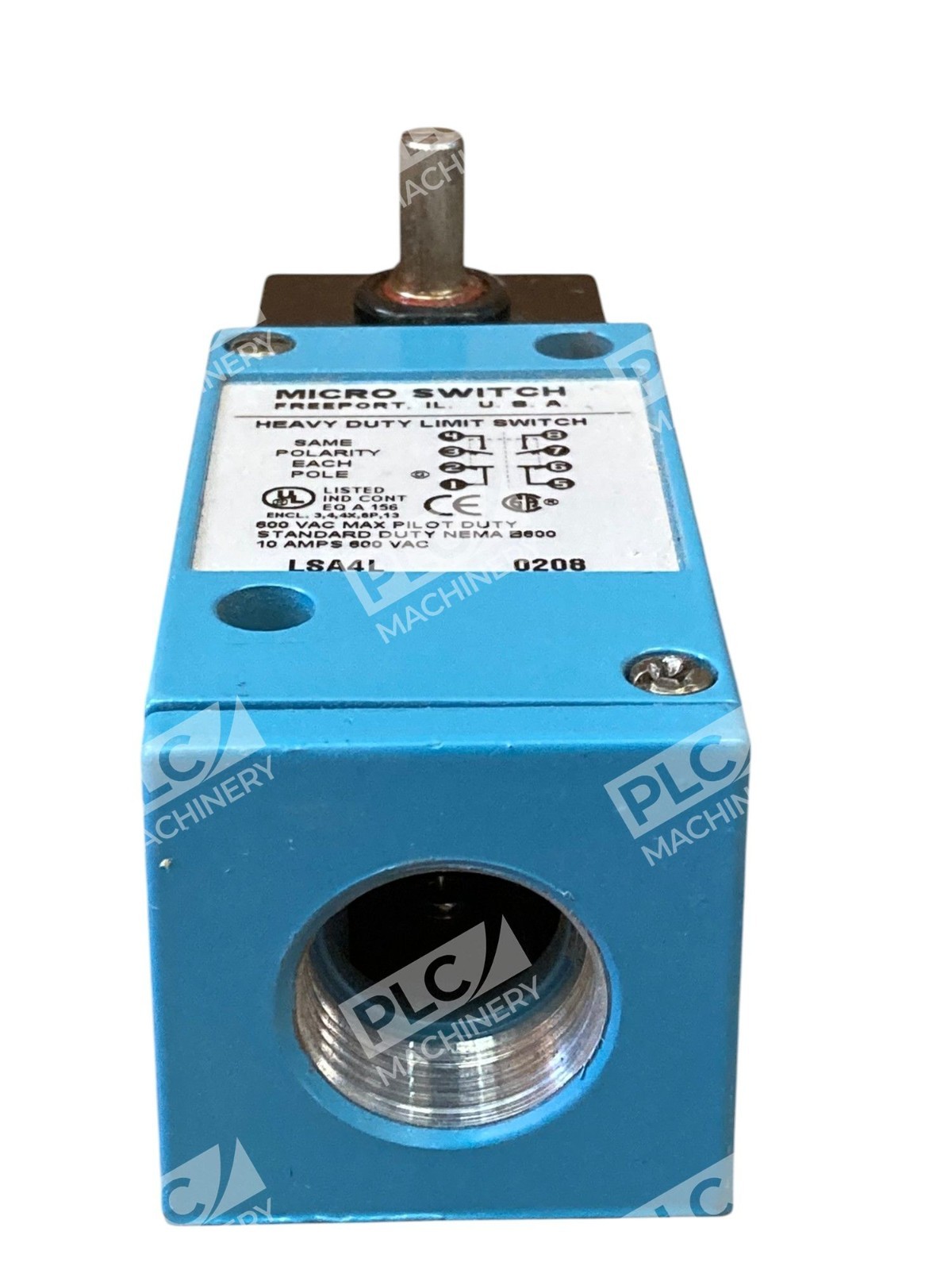 Honeywell TT009596-999 10A 600VAC 0206 Micro Switch LSA4L - Image 4