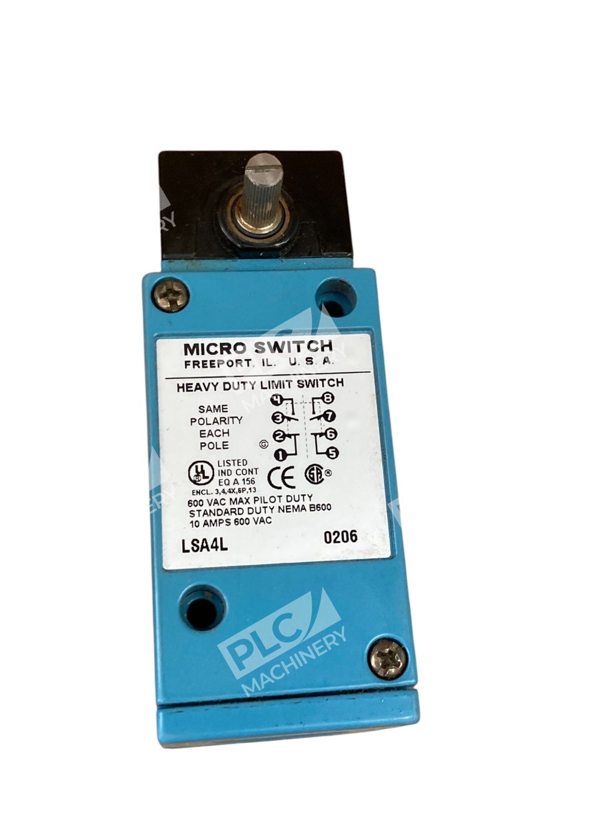Honeywell 10A 600VAC 0206 Micro Switch LSA4L - Image 6