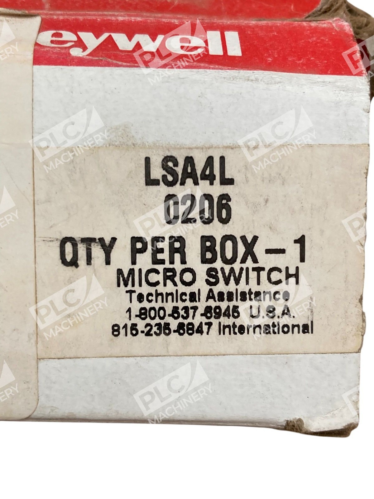 Honeywell 10A 600VAC 0206 Micro Switch LSA4L - Image 4