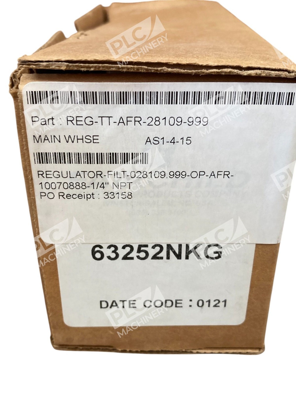 Fairchild Pressure Gauge FAIR-G-2062 W/ TT-AFR Filter Service Regulator 63252NKG - Image 3