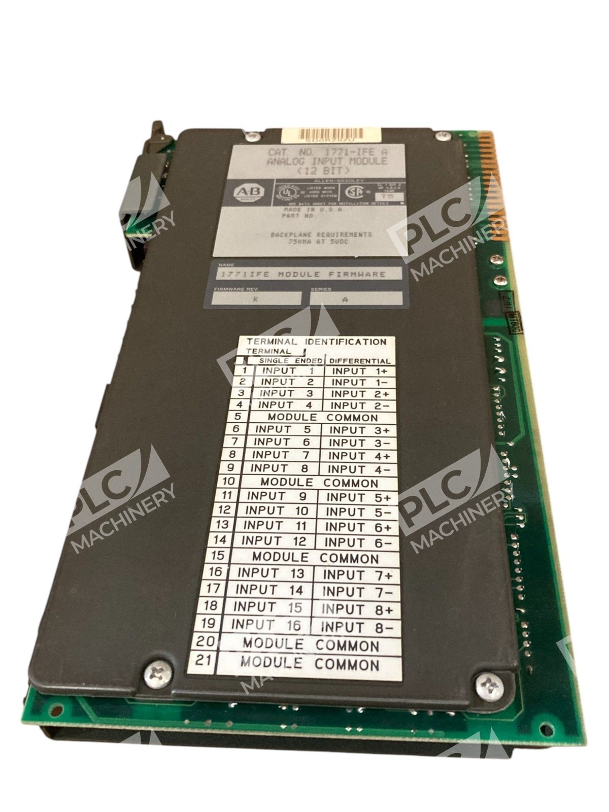 Allen Bradley AB 12 Bit Analog Input Module 1771-IFE /A - Image 8