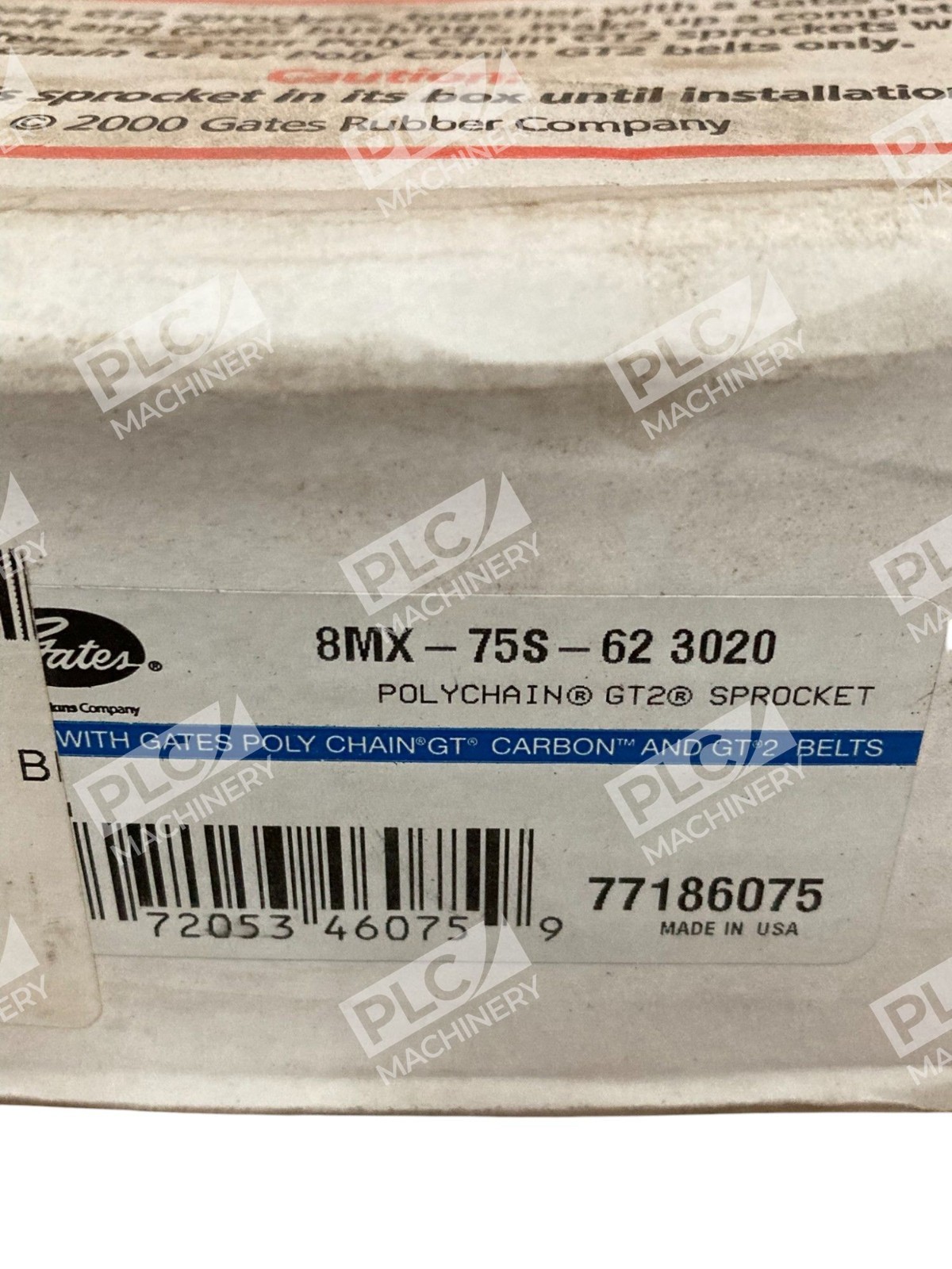 Gates Poly Chain GT2 Sprocket 8MX-75S-62 3020 - Image 3