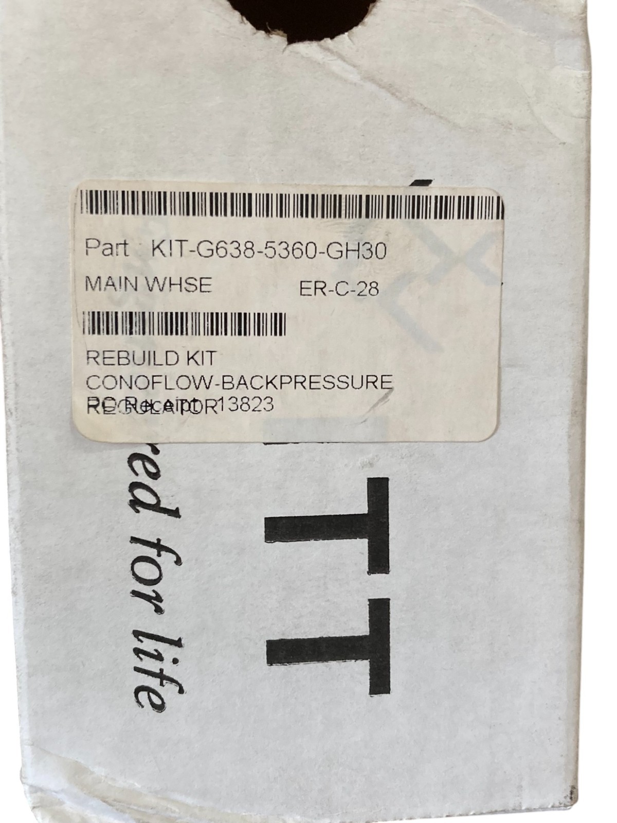ITT Backpressure Conoflow Rebuild Kit Regulator G638-5360-GH30 - Image 5