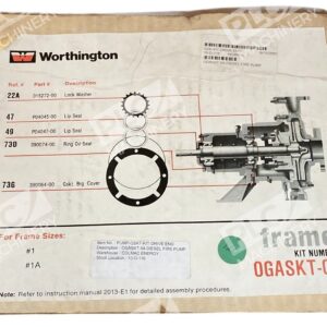 Worthington 0GASKT-04 - Worthington #1 #1A Frame Kit Number 0GASKT-04