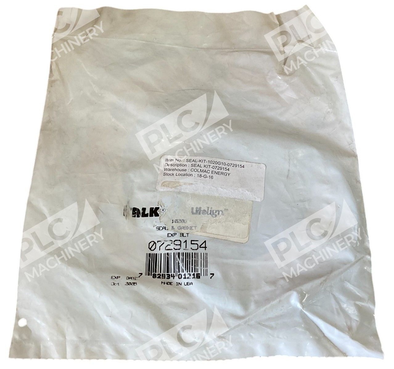 Falk 1020G 0729154 - Falk Lifelign 1020G10 Exp BLT Seal & Gasket Kit 1020G 072915