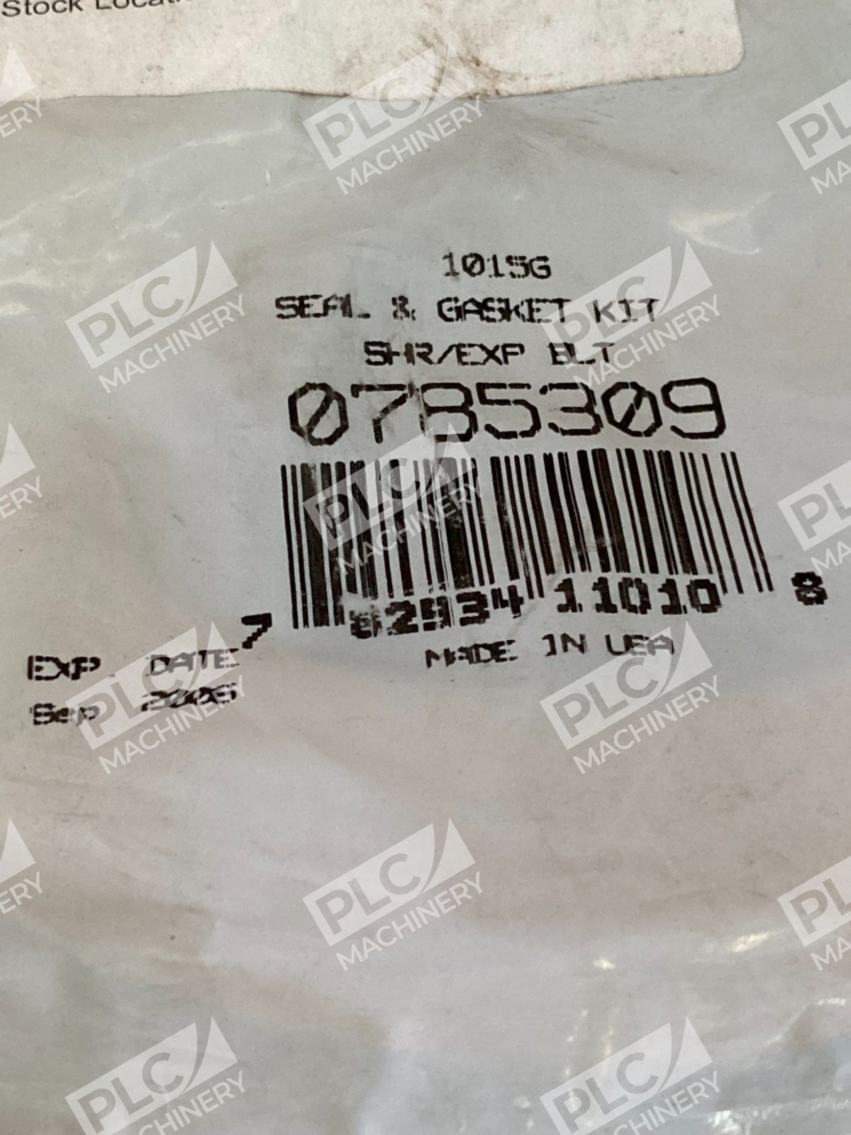 Rexnord SHR/EXP BLT Seal & Gasket Kit 1015G 0785309 - Image 3