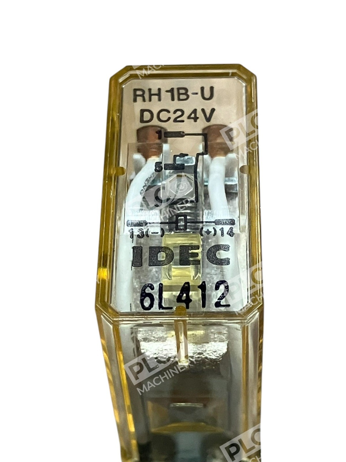 IDEC DC24V 10A 300V SH1B-05C Base W/ Relay RH1B-U - Image 3