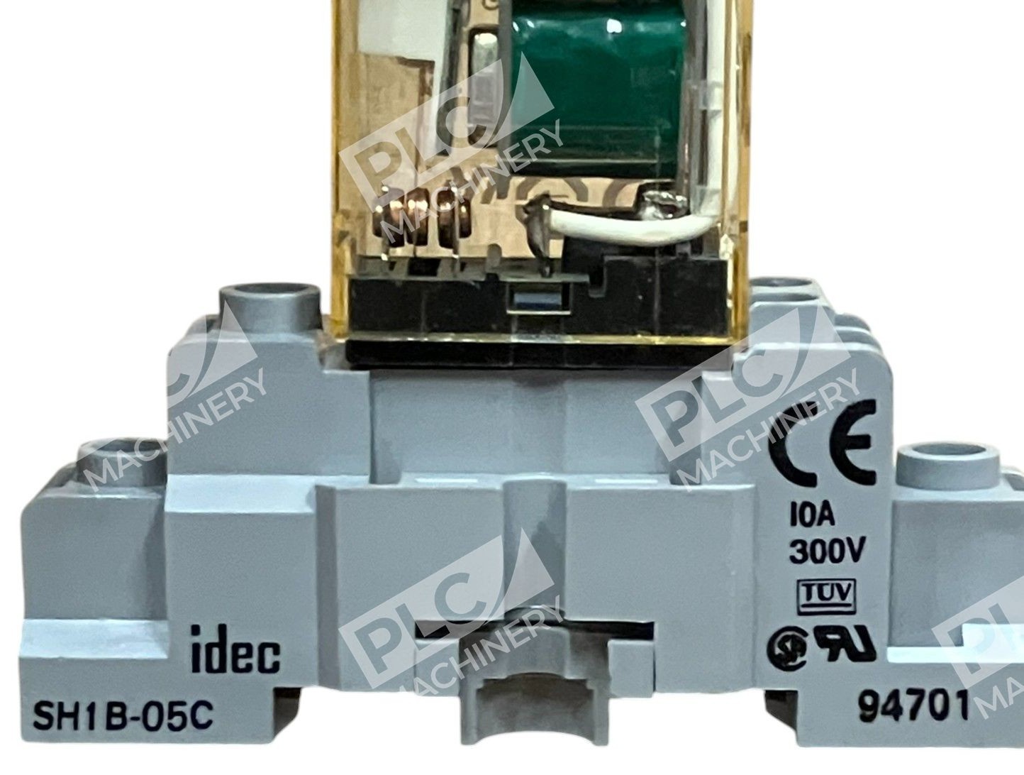 IDEC DC24V 10A 300V SH1B-05C Base W/ Relay RH1B-U - Image 4