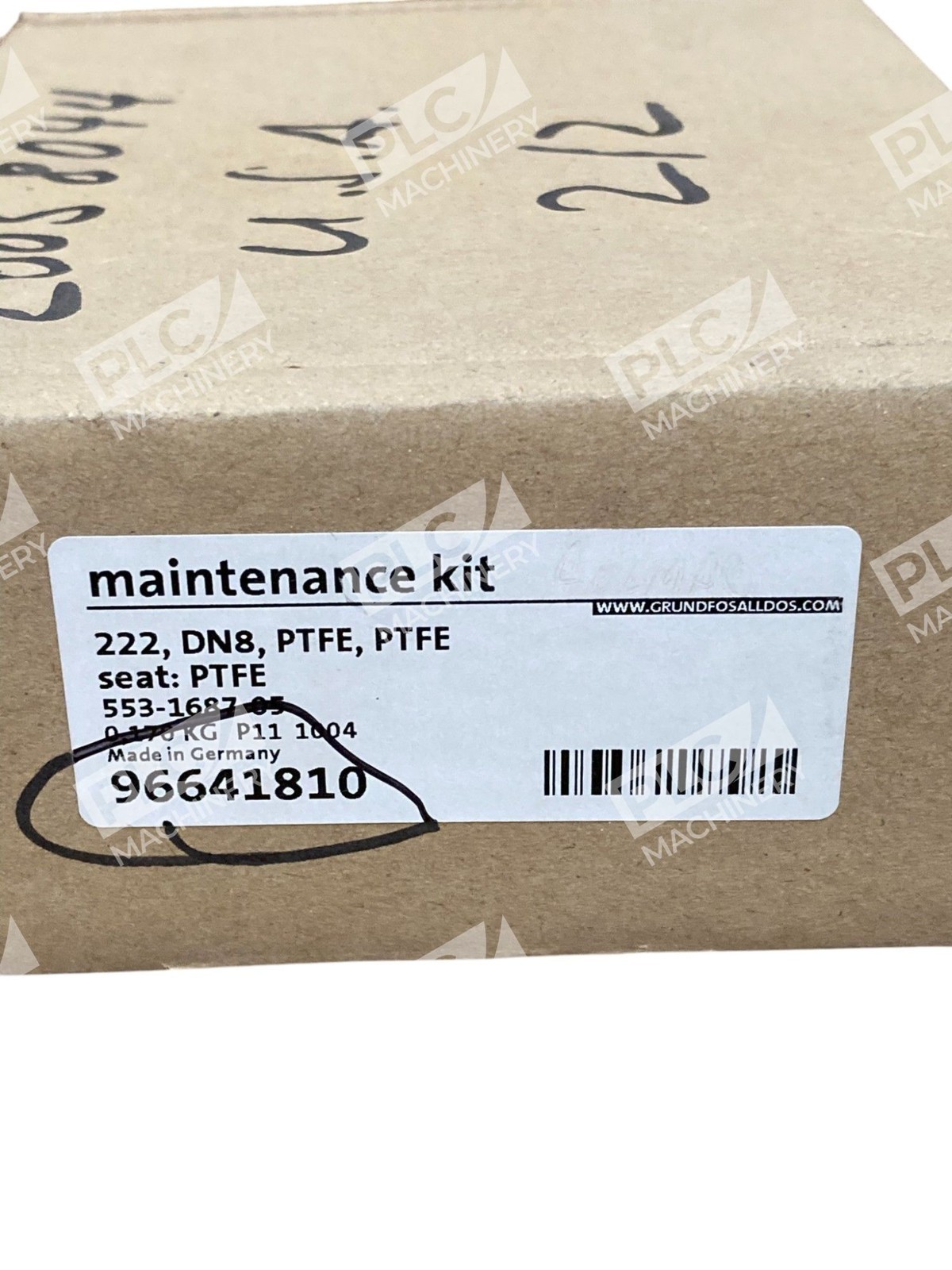 Grundfos Alldos 222 DN8 PTFE 553-1687-05 Maintenance Kit 96641810 - Image 3