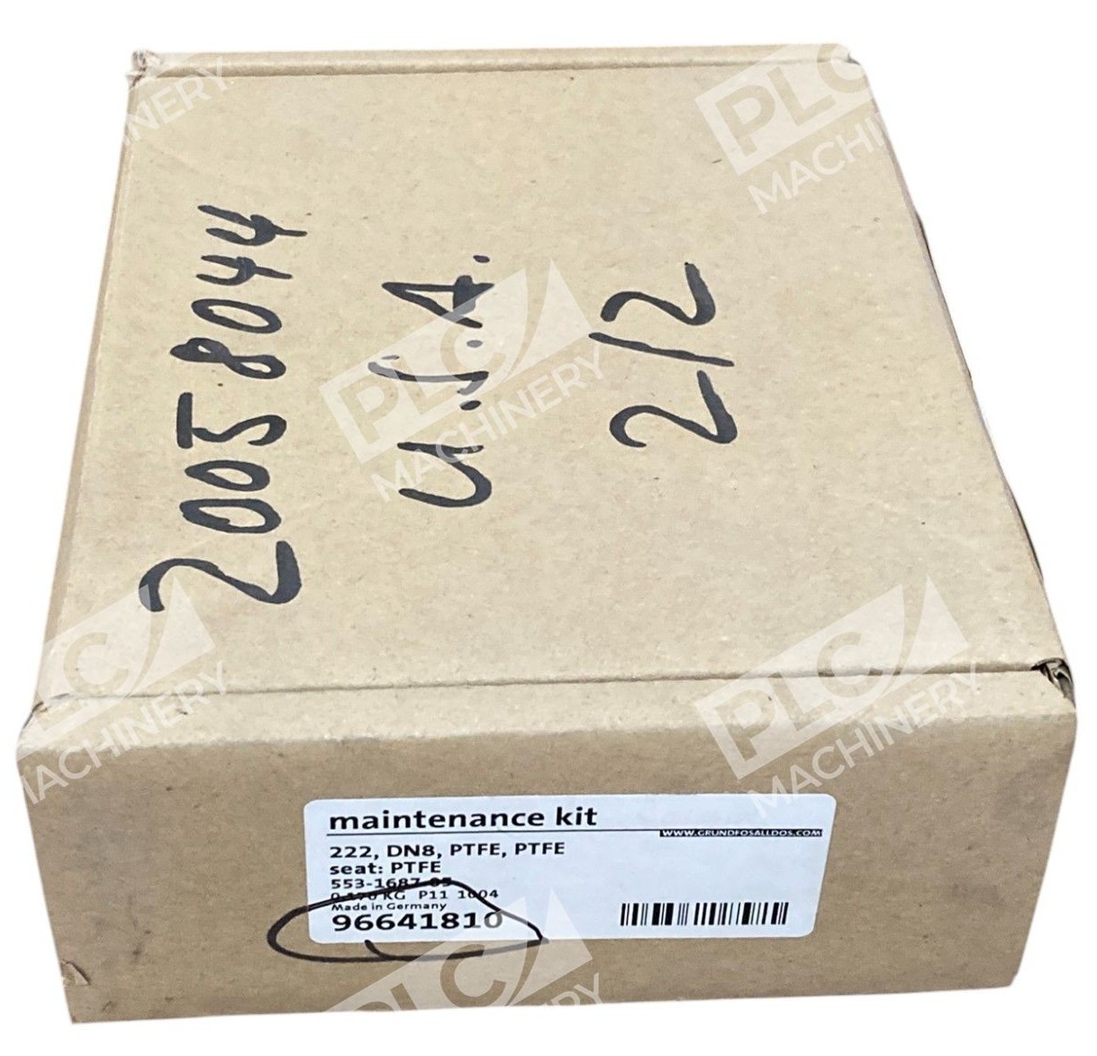 Grundfos 96641810 - Grundfos Alldos 222 DN8 PTFE 553-1687-05 Maintenance Kit 966