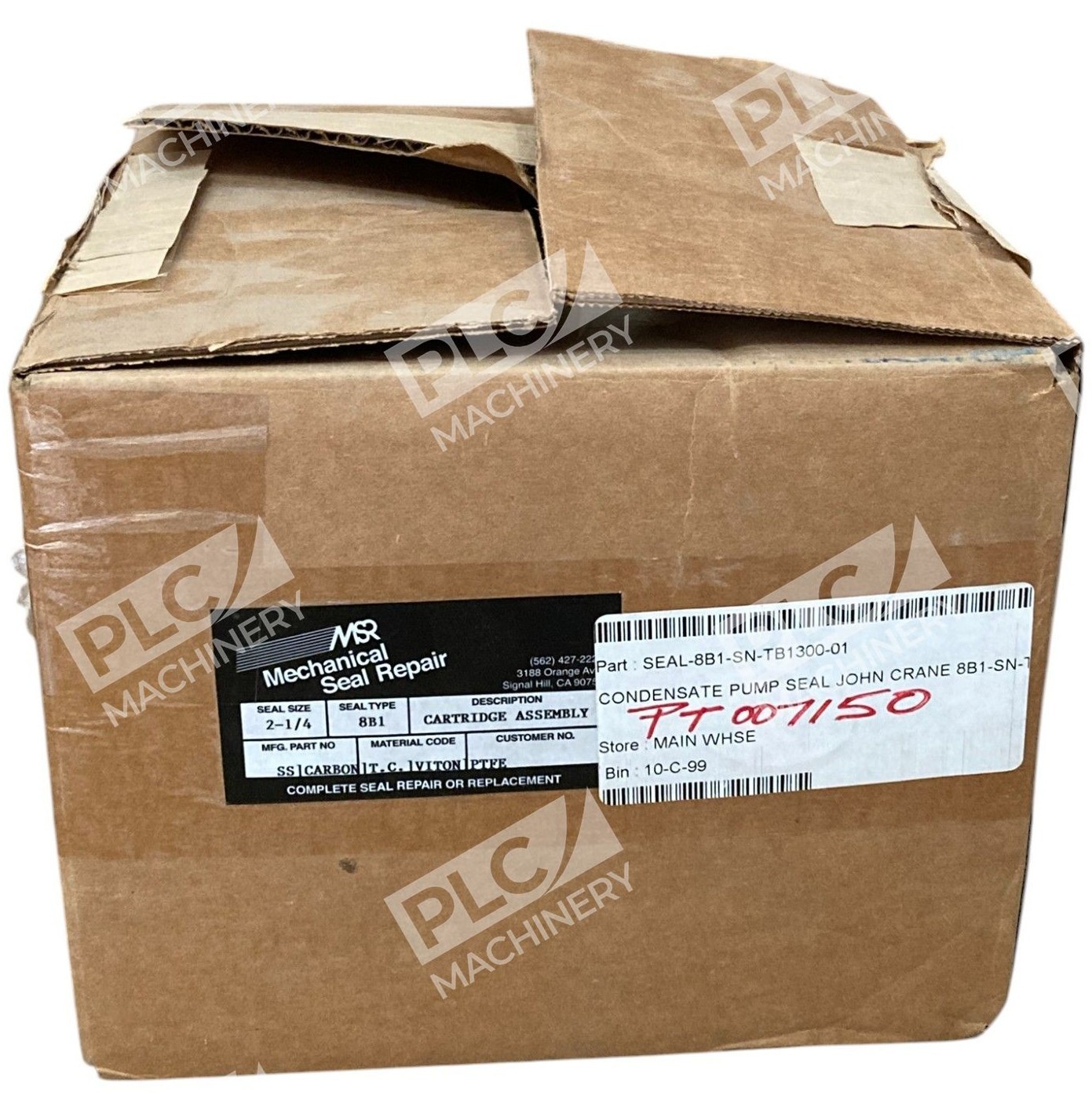 MSR Mechanical Seal Repair 8B1-SN-TB1300-01 Seal Cartridge Assembly 2-1/4 8B1 - Image 2