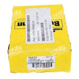Cooper FRS-R-2/10 - Cooper Bussmann 0.2A Fusetron Class RK5 Fuses FRS-R-2/10 (Bo