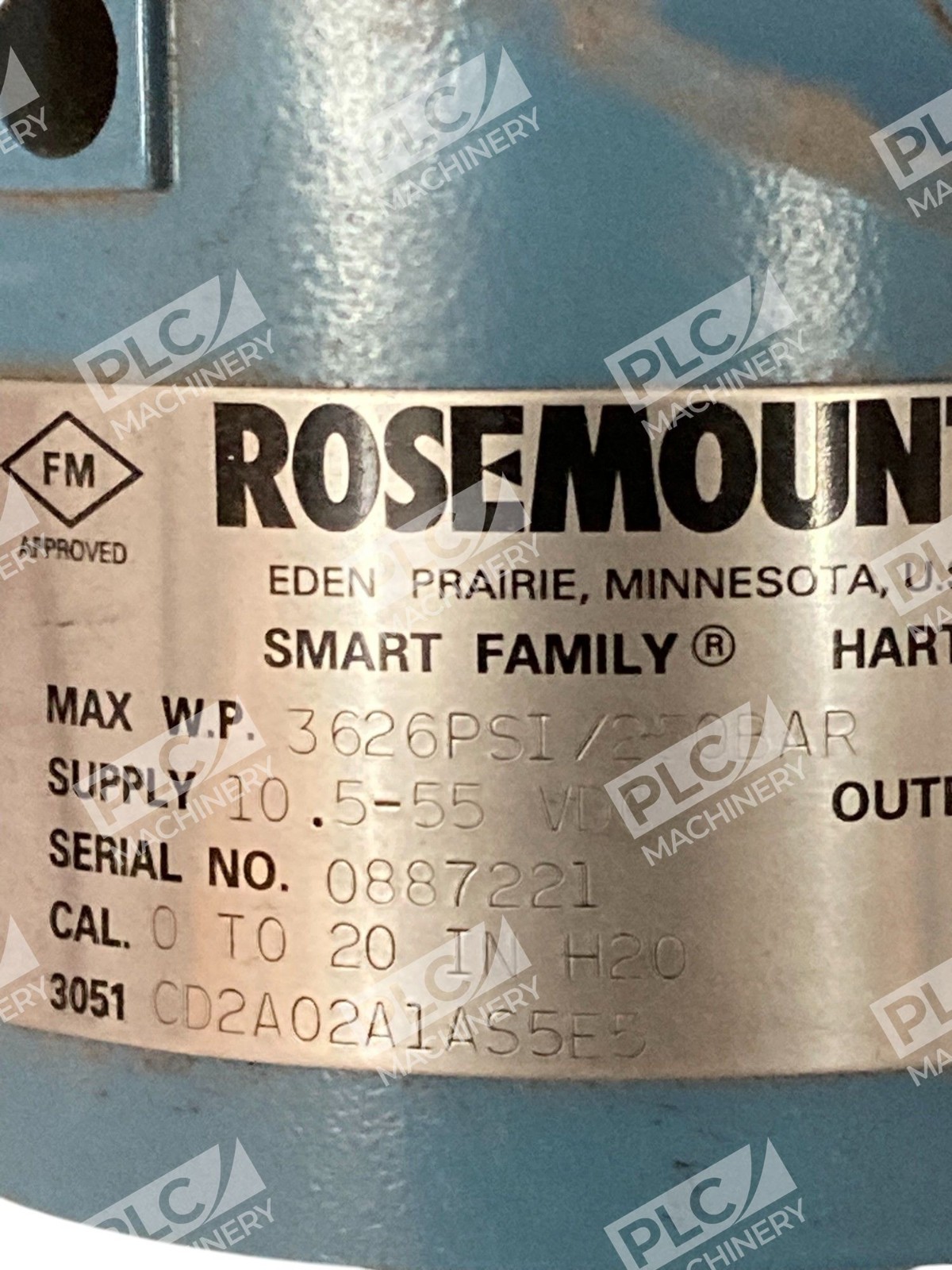 Rosemount MT3VIS-2 Instrument Manifold Smart Family Hart 3051 CD2A02A1AS5E5 - Image 10