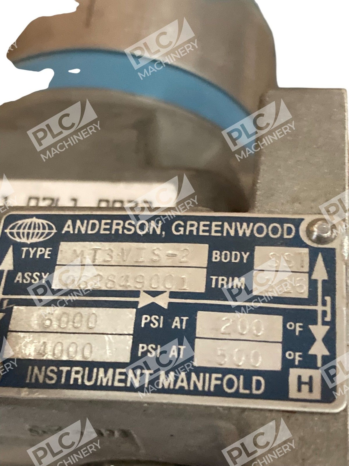 Rosemount MT3VIS-2 Instrument Manifold Smart Family Hart 3051 CD2A02A1AS5E5 - Image 8