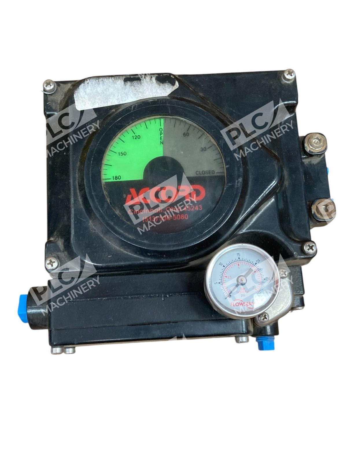 Flowserve 5100 I/P Transducer - Flowserve Corp Accord 51147-A 30VDC 25mA 30-120psi Model 510