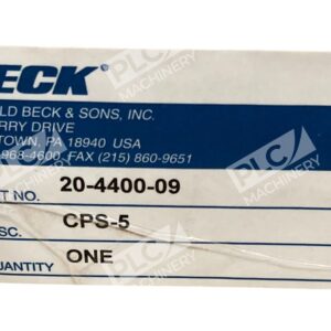 Beck 20-4400-09 - Beck CPS-5 Monitor Assembly 20-4400-09