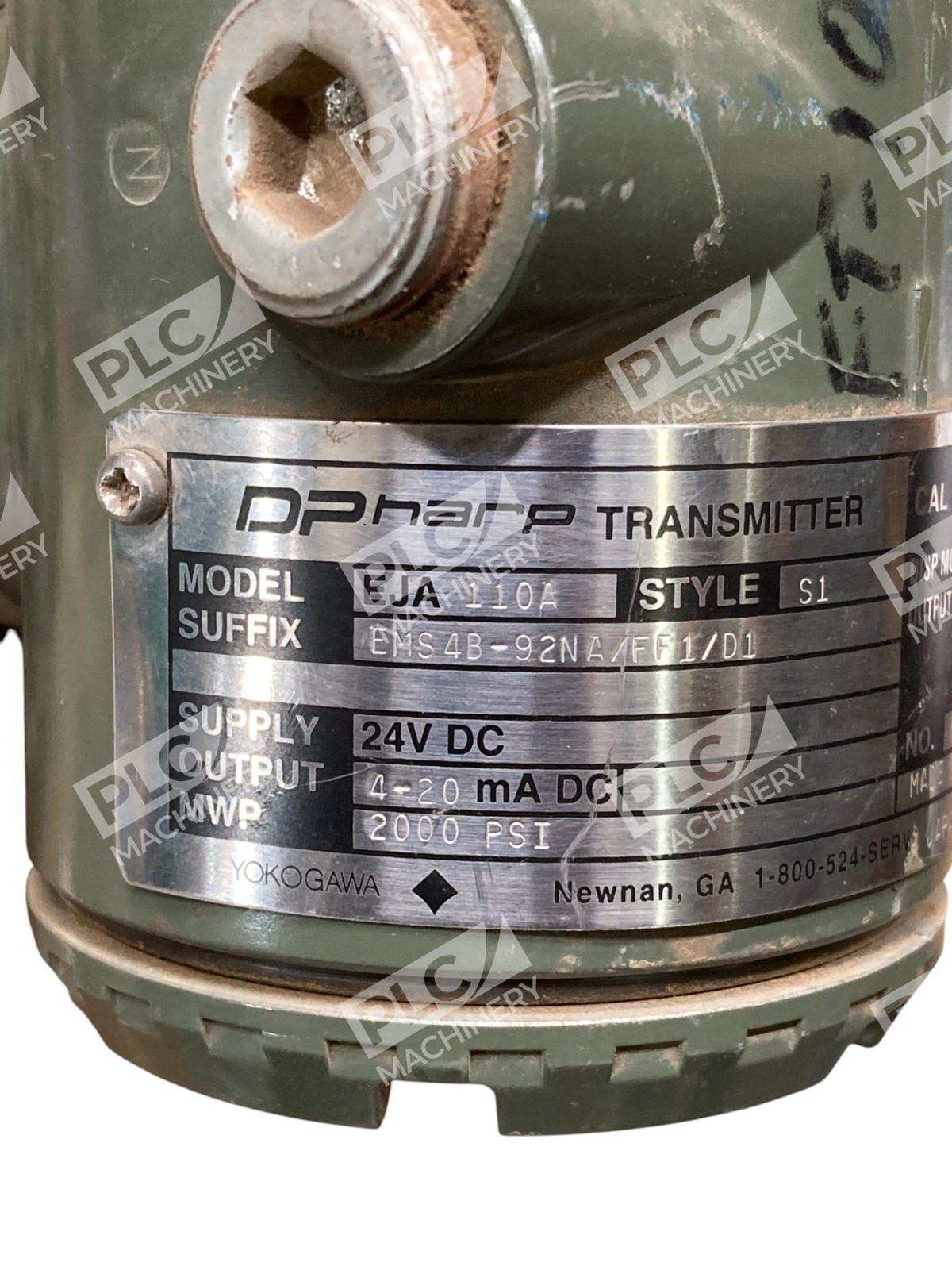 Yokogawa 4-20mA DC 2000PSI 24VDC DPharp Transmitter EJA110A EMS4B-92NA/FF1/D1 S1 - Image 12