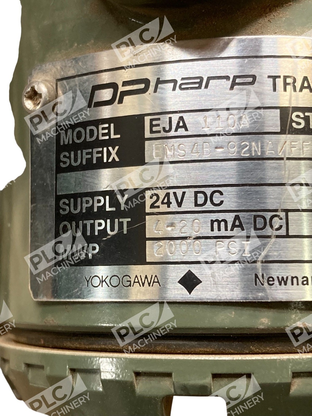 Yokogawa 4-20mA DC 2000PSI 24VDC DPharp Transmitter EJA110A EMS4B-92NA/FF1/D1 S1 - Image 8