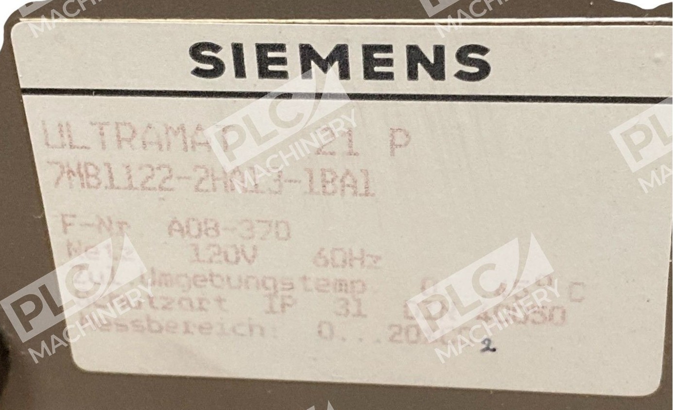 Siemens 7MB1122-2HA13-1BA1 120V 60Hz Ultramat 21 P Gas Analyzer - Image 12