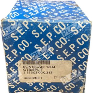 SEP SGN18CAHI-12D4 - SEP Co 2.375X3.00X0.313 GTB/SPLIT 3RGS/SET Graphite Packing