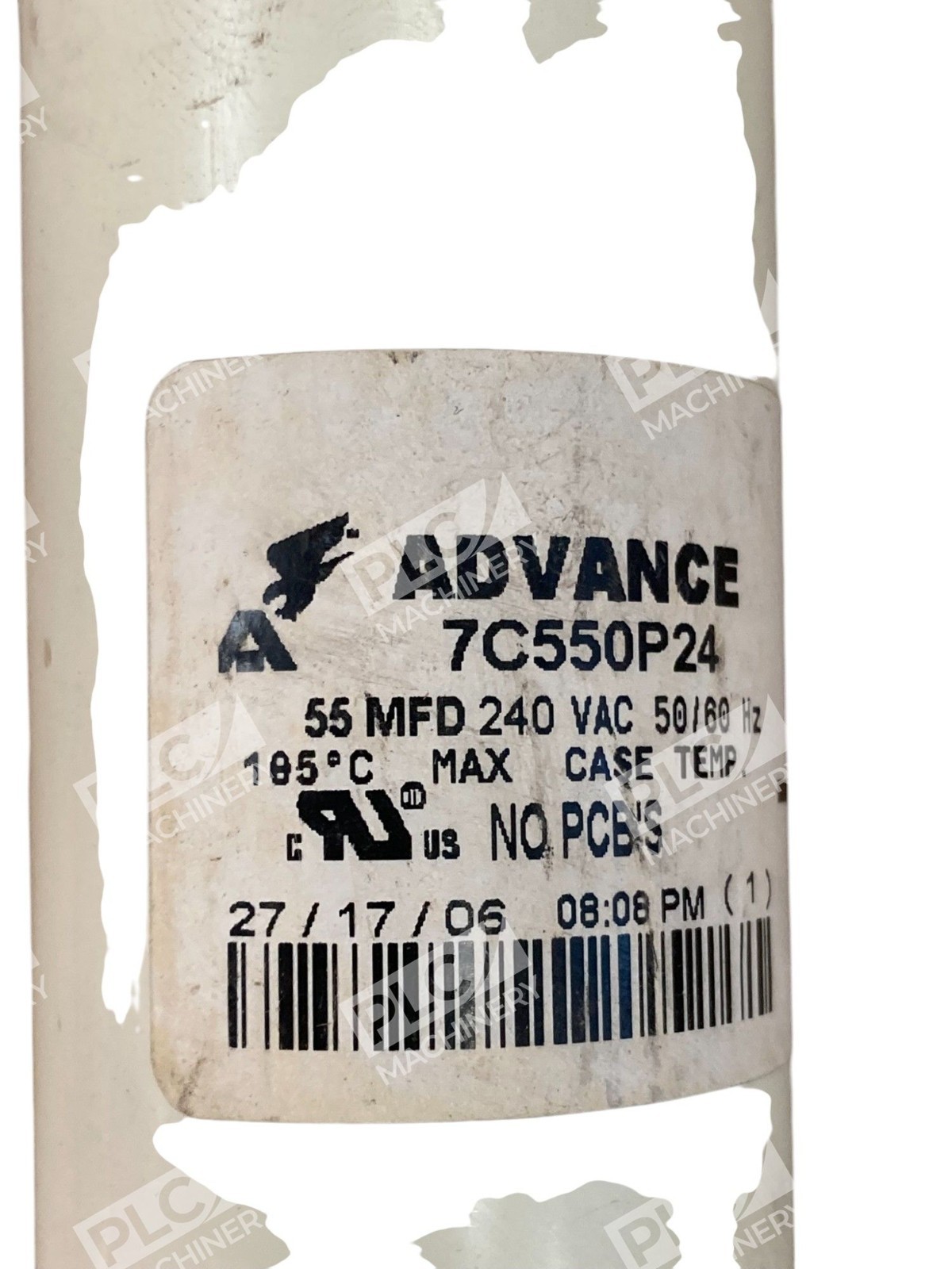 Advance 55MFD 240VAC Capacitor 7C550P24 (lot of 2) - Image 5