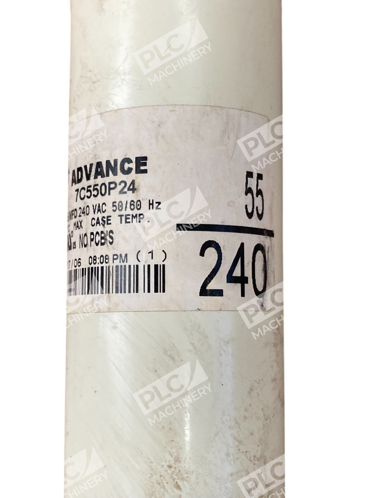 Advance 55MFD 240VAC Capacitor 7C550P24 (lot of 2) - Image 7
