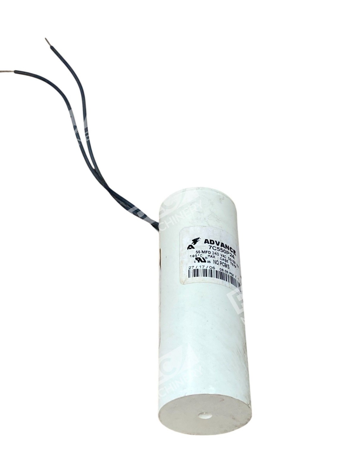 Advance 55MFD 240VAC Capacitor 7C550P24 (lot of 2) - Image 3