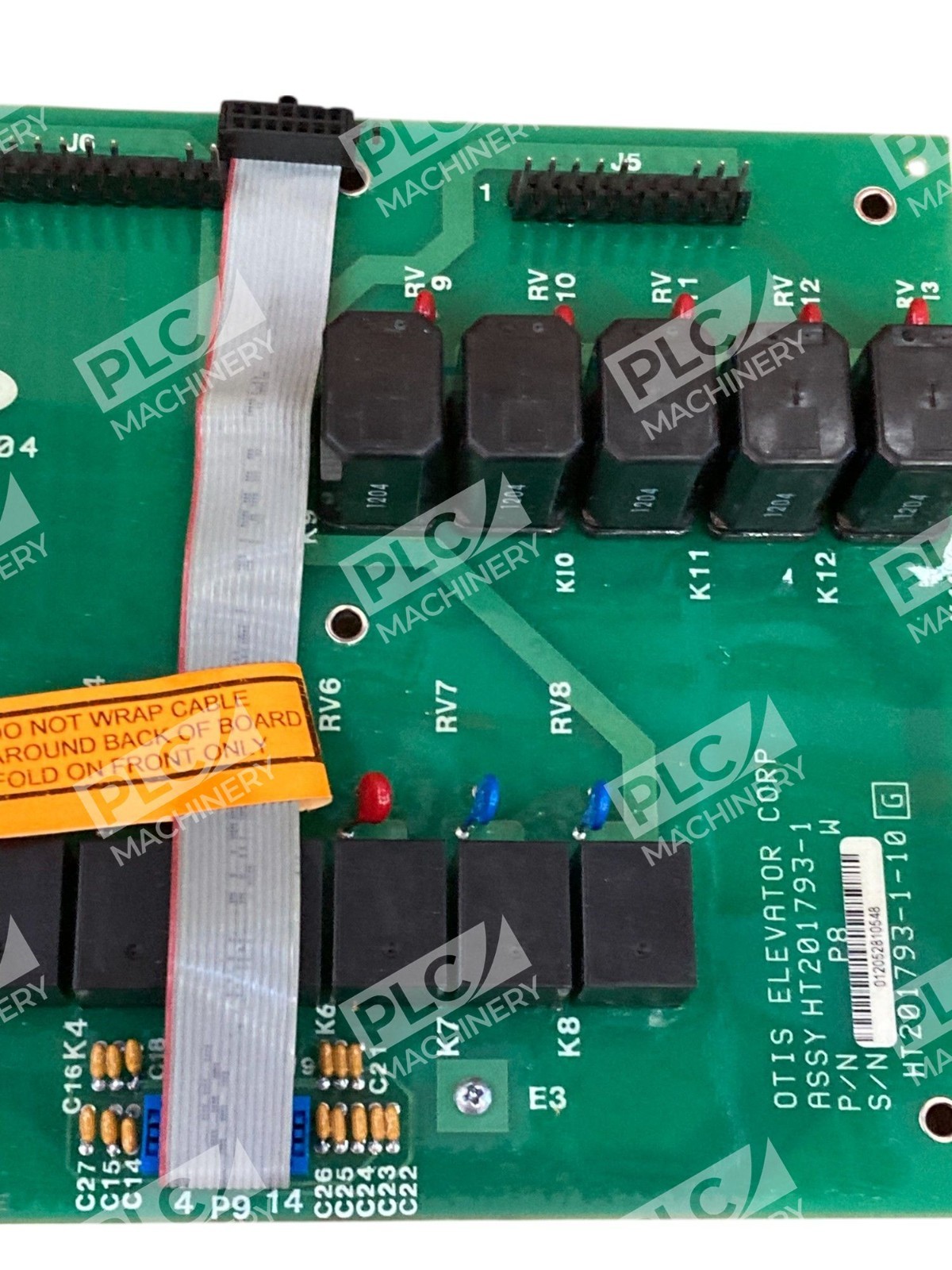 Otis Elevator Corp HT201793-1-10 P8 115V 32GB500004 Circuit Board HT201793-1 - Image 6