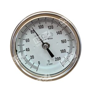 Wika 0-200F - Wika Trend 2Deg Subdivision Thermometer 0-200F
