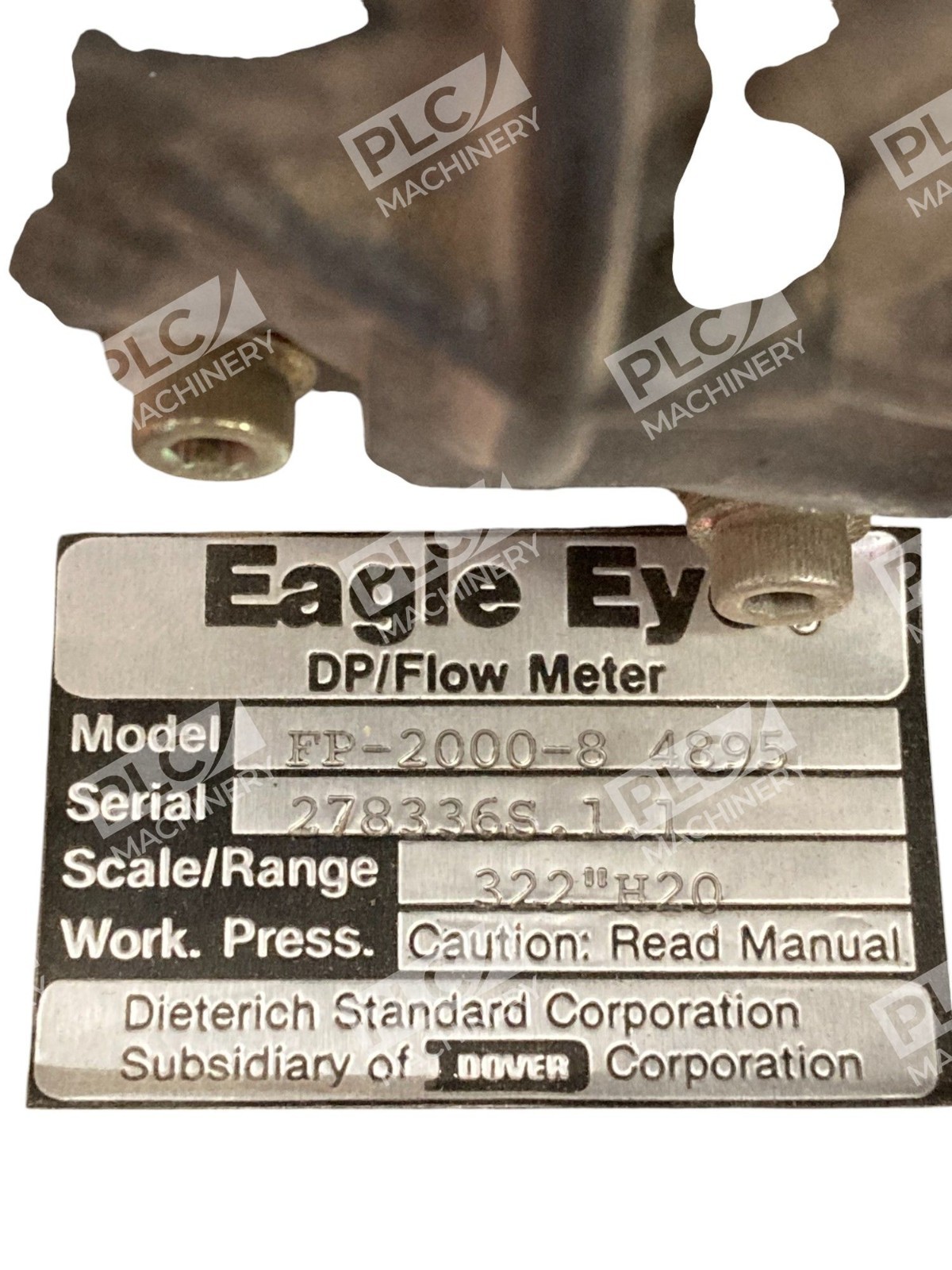 Eagle Eye 322"H2O 4000 GPM DP/Flow Meter FP-2000-8 - Image 6